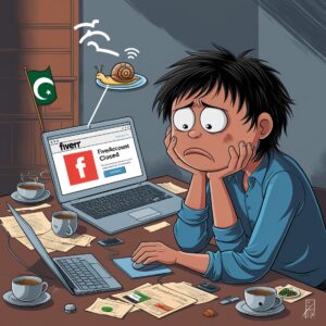 Read more about the article Fiverr closed Pakistani accounts – Freelancing Distrubed due to slow Internet