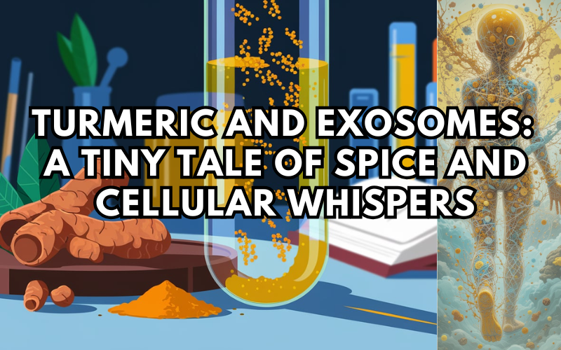 Read more about the article Turmeric and Exosomes: A Tiny Tale of Spice and Cellular Whispers